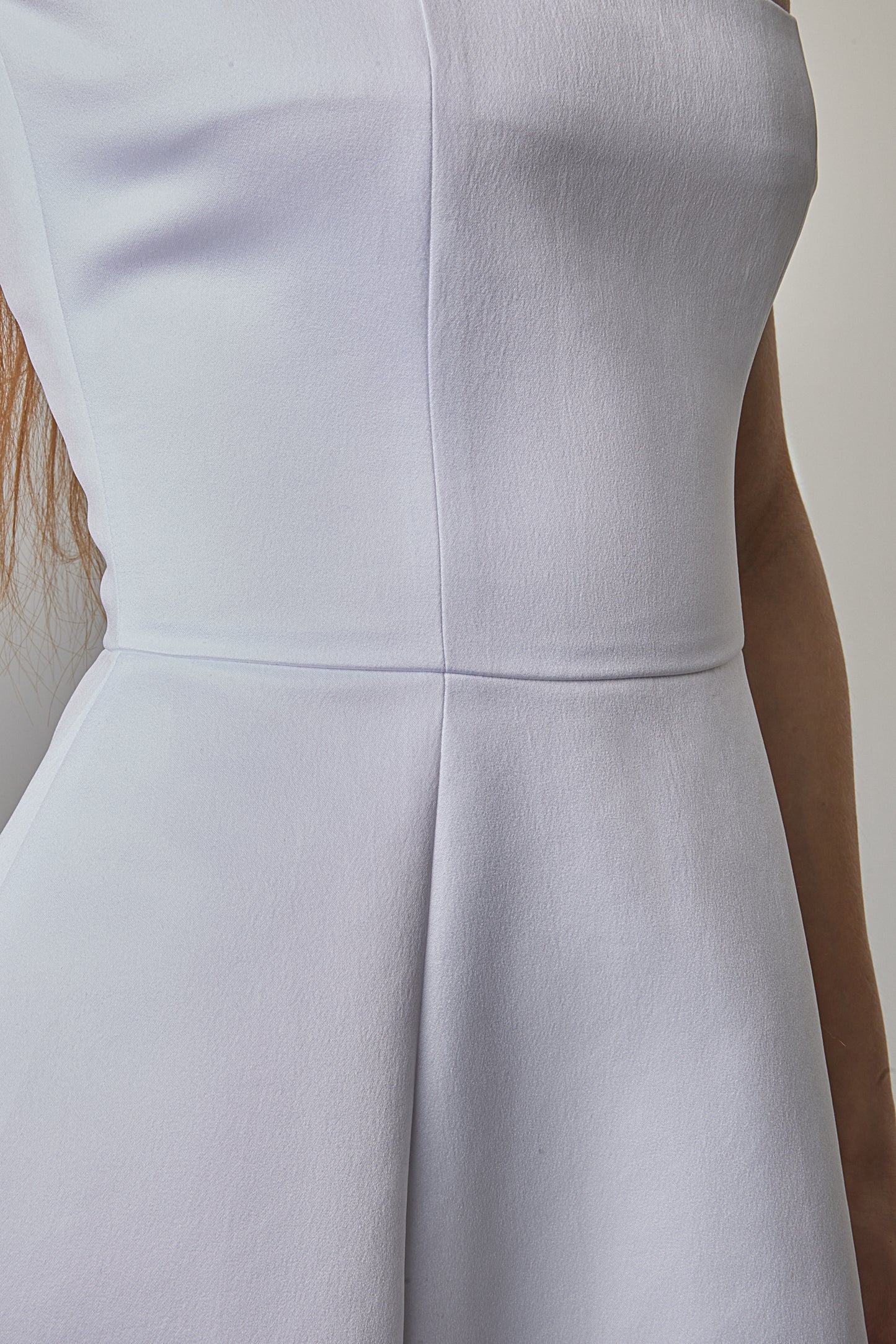 Modern vegan womenswear piece with clean design